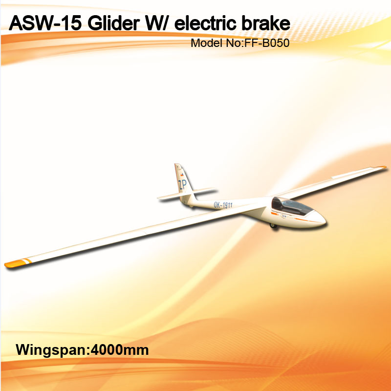 ASW-15 Glider W/ electric brake _KIT W/Retract gear